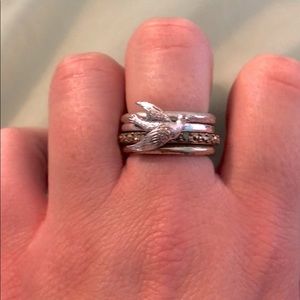 Lucky Brand ring stack